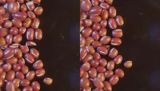 红豆赤小豆粗粮杂粮 (4)高清在线视频素材下载