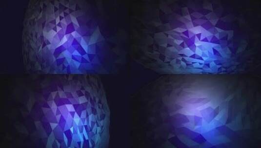 抽象蓝色球体背景高清在线视频素材下载