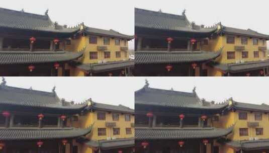 上海长寿禅寺4K实拍原素材高清在线视频素材下载