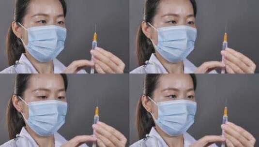 中国女士女医生医师互联网办公看病问诊高清在线视频素材下载