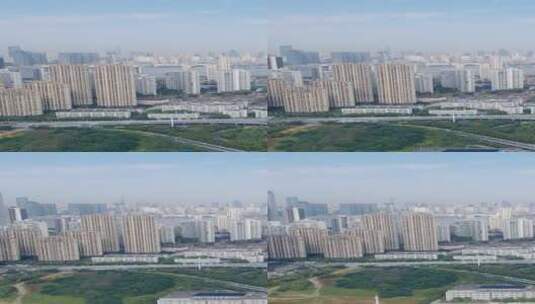 城市航拍湖北武汉城市宣传片地标建筑竖屏高清在线视频素材下载