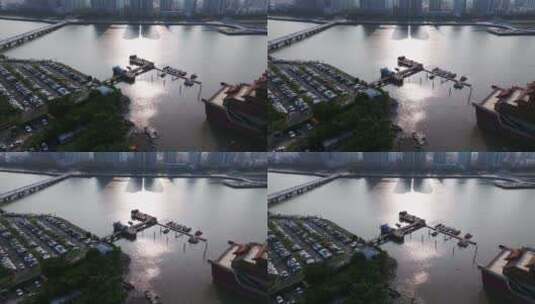 4k珠海城市风光高清在线视频素材下载