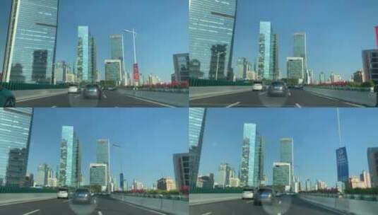 上海延安高架高清在线视频素材下载