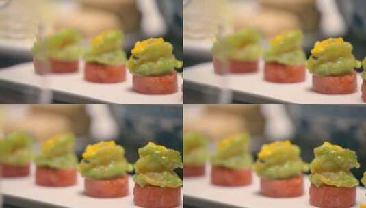 翡翠虾 餐厅高清在线视频素材下载