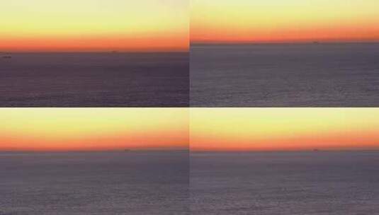 海岸 唯美 夕阳高清在线视频素材下载