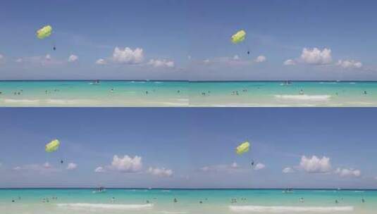 马尔代夫海滩休闲高清在线视频素材下载