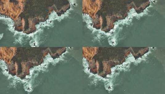 大海和岩石高清在线视频素材下载