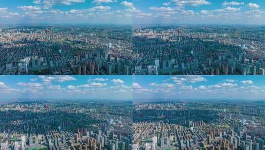 4K超清沈阳东北辽宁重工业城市发展高楼高清在线视频素材下载