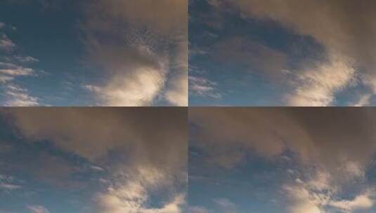天空白云纯天空延时高清在线视频素材下载