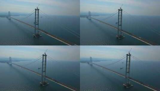 博斯普鲁斯海峡大桥土耳其高清在线视频素材下载