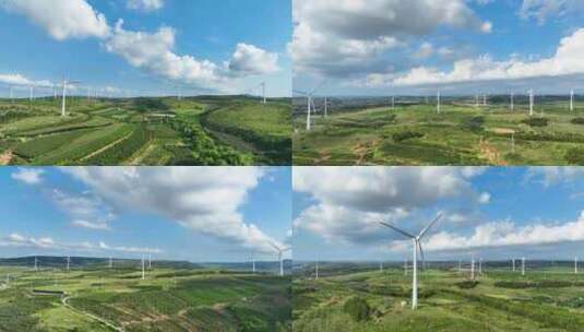 风电 风力发电高清在线视频素材下载