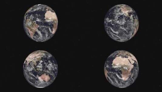 4K地球旋转高清在线视频素材下载