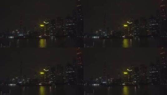 上海 夜景 陆家嘴 外滩 东方明珠 城市风光高清在线视频素材下载