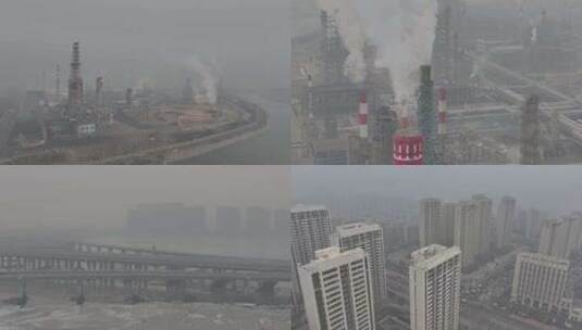 大气污染 温室效应气候变暖高清在线视频素材下载