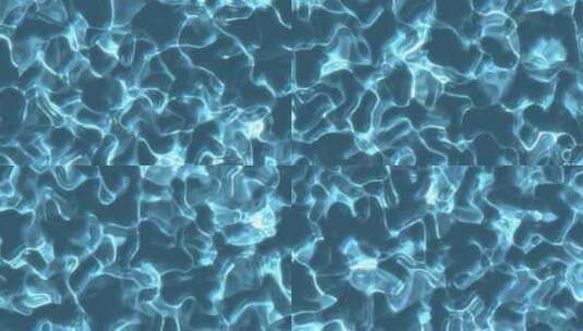 4k抽象的蓝色水或液体绘画纹理高清在线视频素材下载
