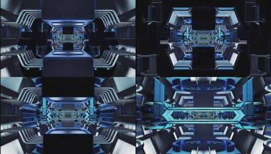 隧道环路高清在线视频素材下载