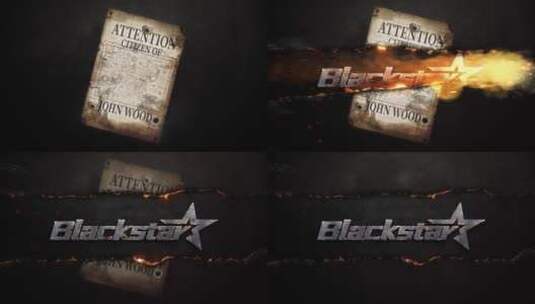 暗黑游戏开场片头宣传片AE模版高清AE视频素材下载