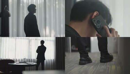 办公室焦虑的年轻人高清在线视频素材下载