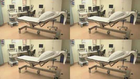 空的医院体检房间高清在线视频素材下载