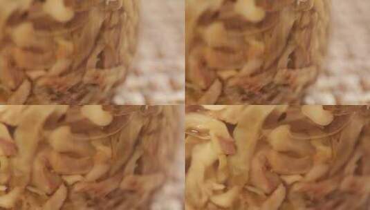 调料腌制水疙瘩咸菜丝自制榨菜 (4)高清在线视频素材下载