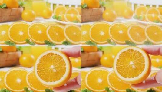 麻阳冰糖橙高清在线视频素材下载