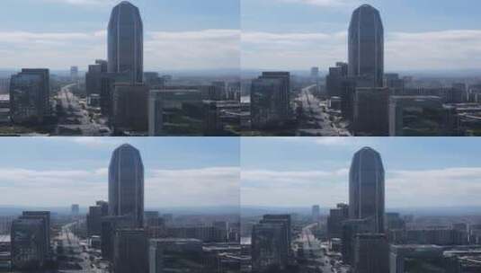 深圳第一高楼航拍高清在线视频素材下载