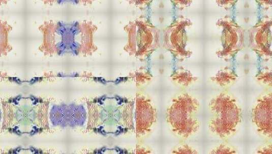 100 4K时尚彩色斑马纹背景高清在线视频素材下载