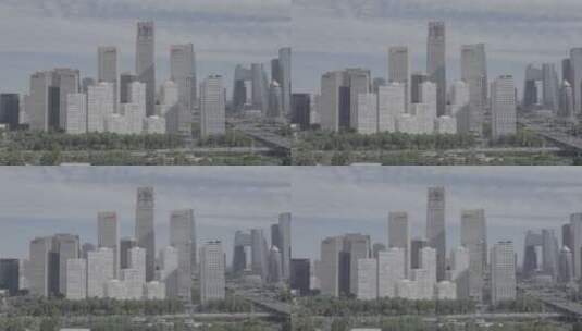 北京国贸 城市交通 都市奋斗高清在线视频素材下载
