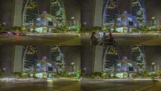 杭州地标凯德广场高清在线视频素材下载