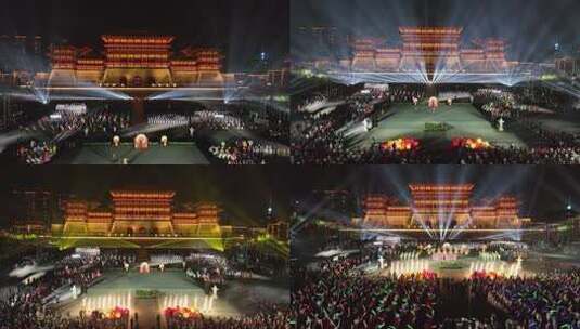 第40届中国洛阳牡丹文化节赏花启动仪式高清在线视频素材下载