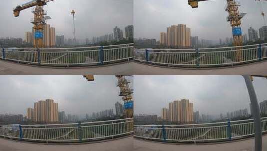 重庆南岸区与巴南区的城市街道风光高清在线视频素材下载
