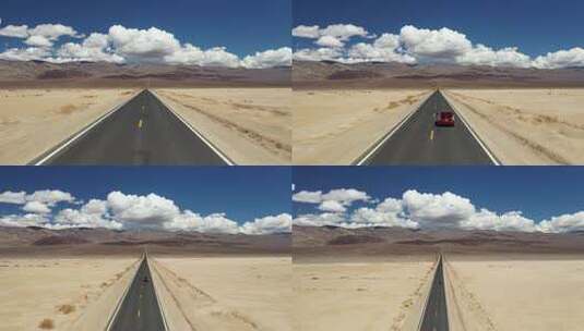 沙漠行驶高清在线视频素材下载
