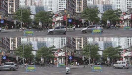 深圳南山区建筑风光高清在线视频素材下载