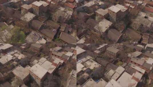 陕西省商洛市商州区 破旧民房建筑高清在线视频素材下载