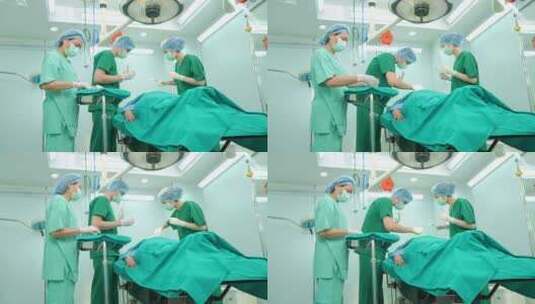 医生 手术 手术室 外科医生高清在线视频素材下载