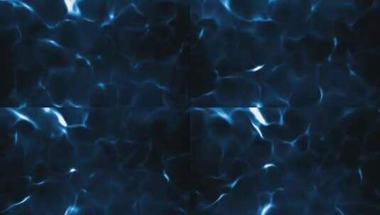 蓝色光影波纹涟漪水纹高清在线视频素材下载