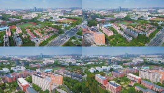 上海华东师范大学闵行校区高清在线视频素材下载