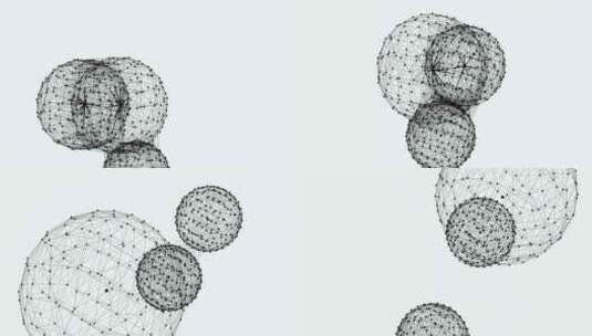 形状，对称，动画图案，矢量图形高清在线视频素材下载