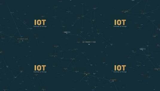 物联网IOT数字技术动画4K高清在线视频素材下载