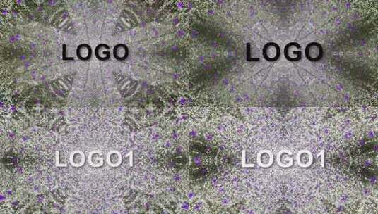 绚丽唯美时尚LOGO万花筒AE工程高清AE视频素材下载