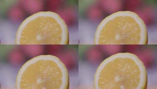 柠檬维生素C抗氧化高清在线视频素材下载