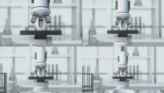 科学实验室内的科研设备高清在线视频素材下载