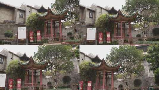 广东古园林景观高清在线视频素材下载