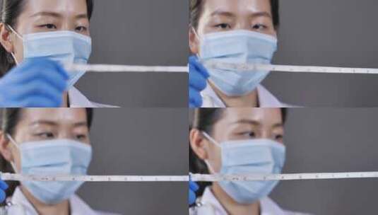 中国女士女医生医师互联网办公看病问诊高清在线视频素材下载