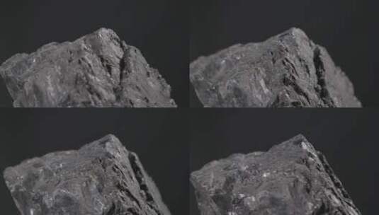 煤矿石特写LOG高清在线视频素材下载