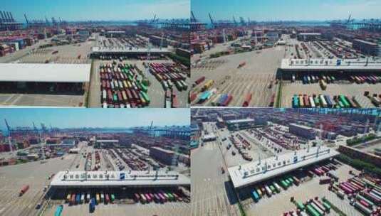 轮船海洋物流 全球贸易国际高清在线视频素材下载