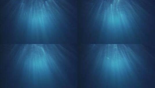 海底的光线高清在线视频素材下载