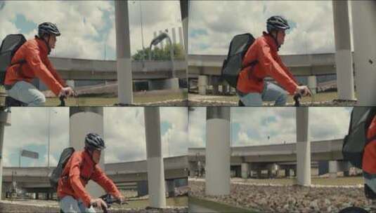 城市骑手高清在线视频素材下载