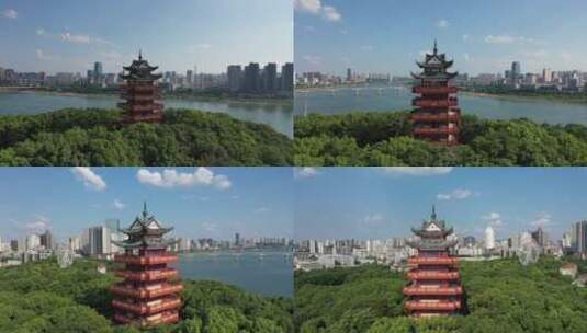 株洲神农公园2高清在线视频素材下载