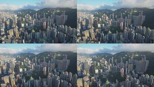 香港太平山山顶豪宅高清在线视频素材下载